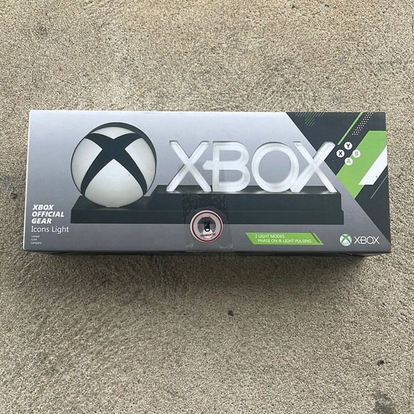 Xbox Official Gear Icons Light Lamp NEW IN BOX with 2 Modes - Picture 1 of 1